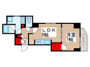 ディアレイシャス浅草の物件間取画像